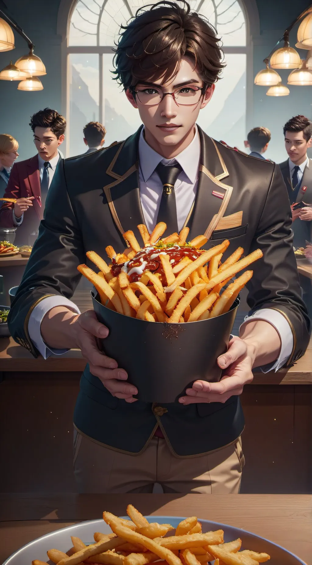 ai character: Fry servant 1 background