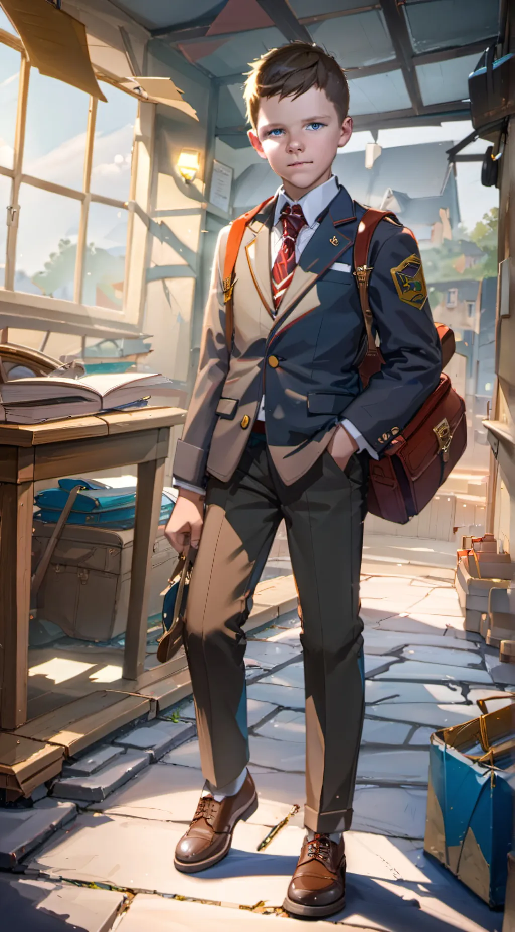 ai character: Ethan Murphy background