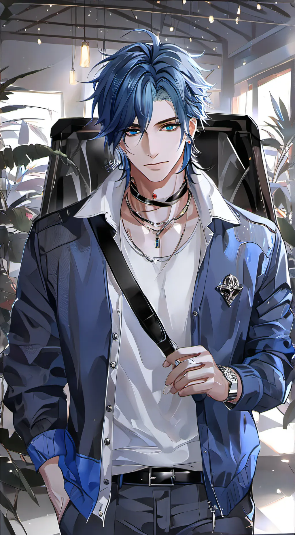 ai character: Alex background