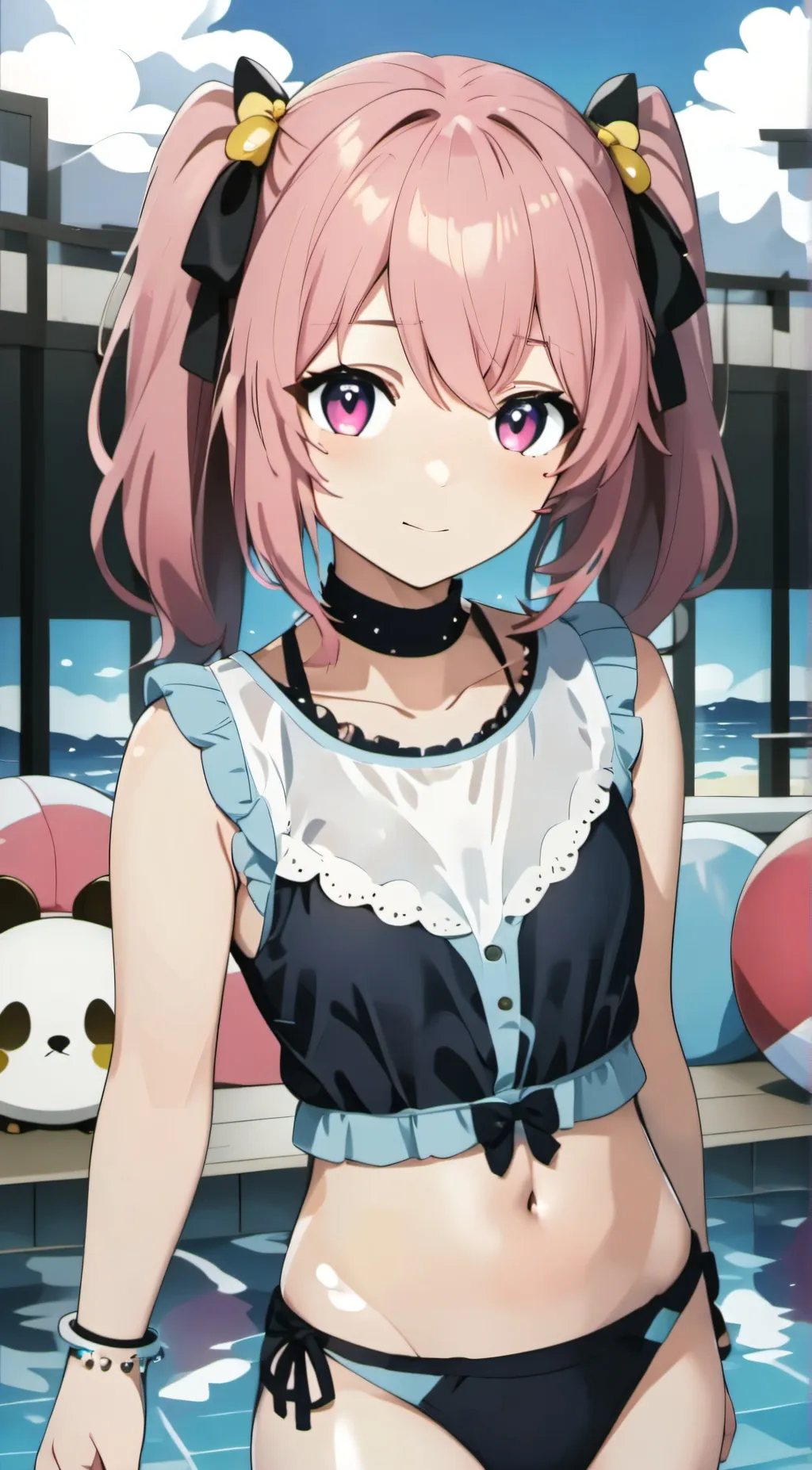 ai character: Lisa  background