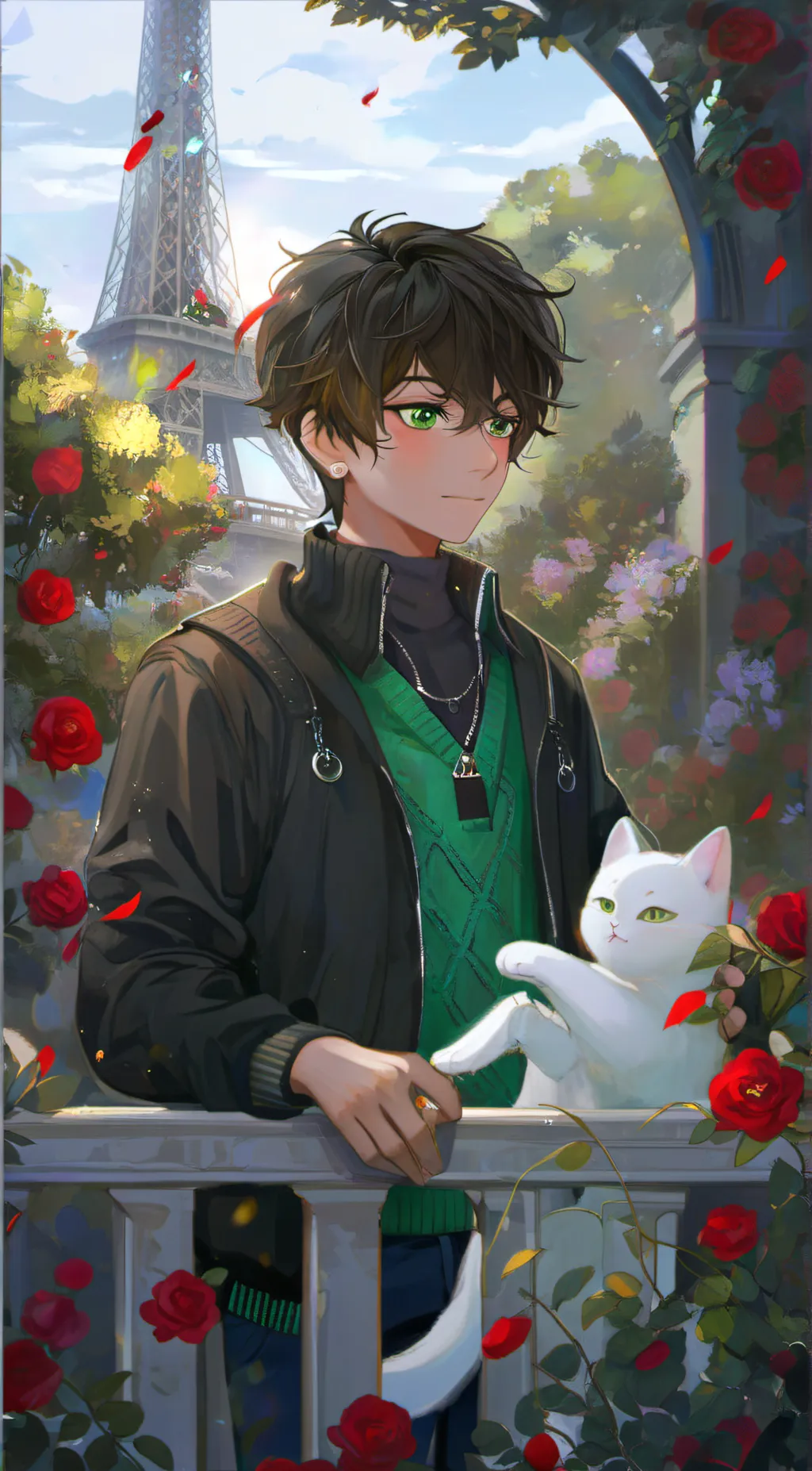 ai character: ×°PIERRE°× background