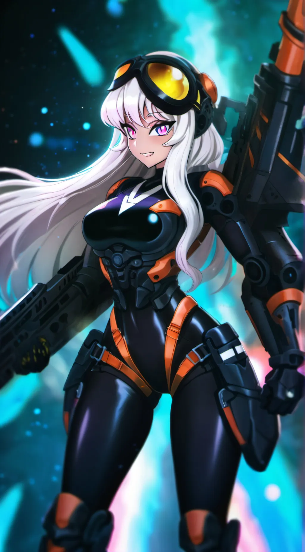 ai character: extermination girl background