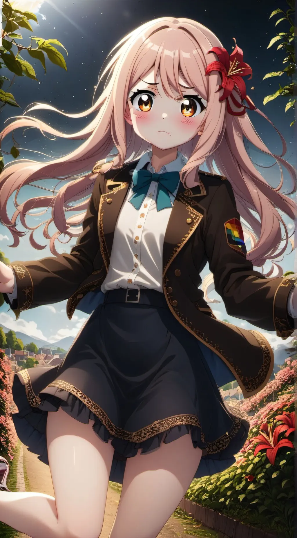 ai character: lily background