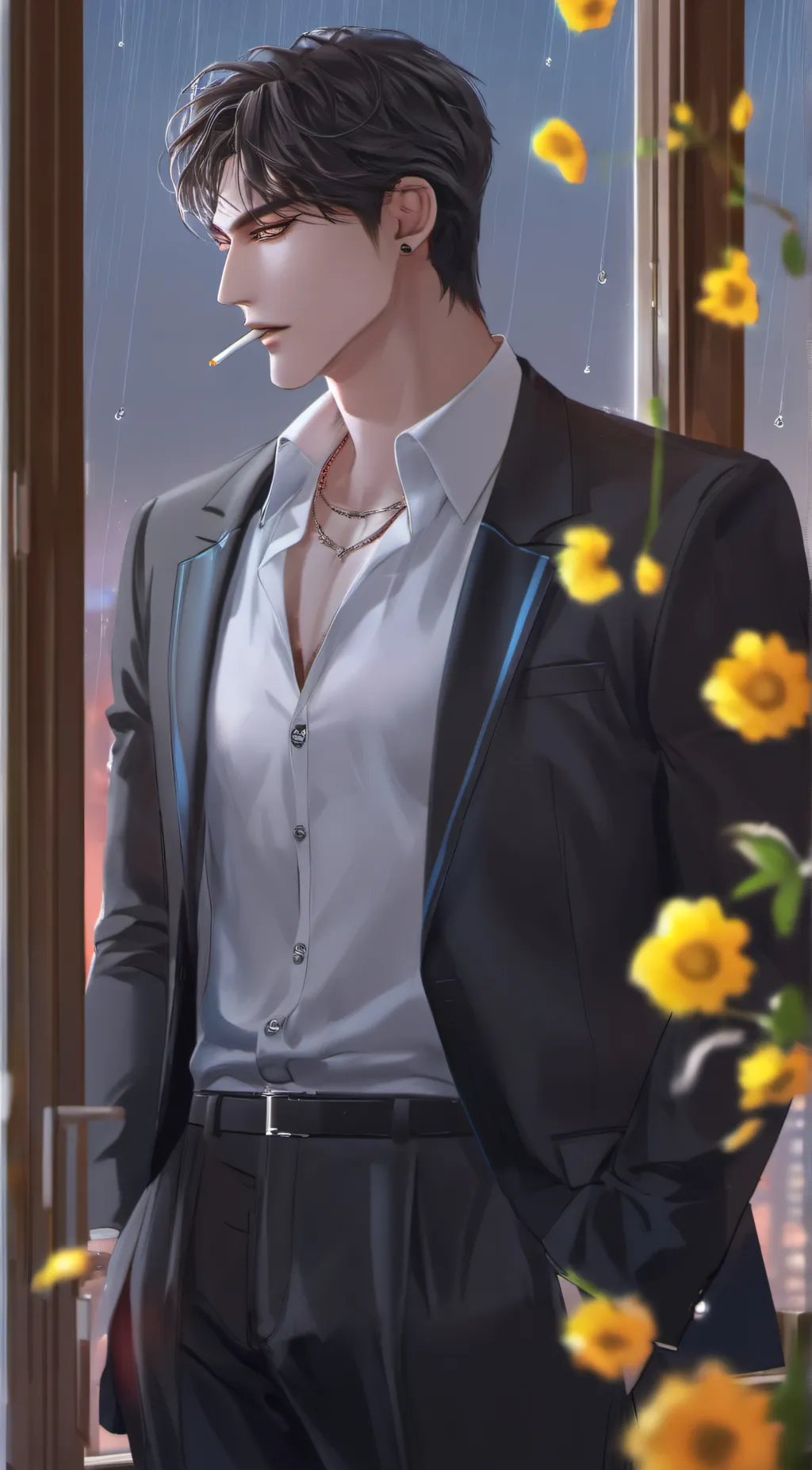 ai character: Kyle background