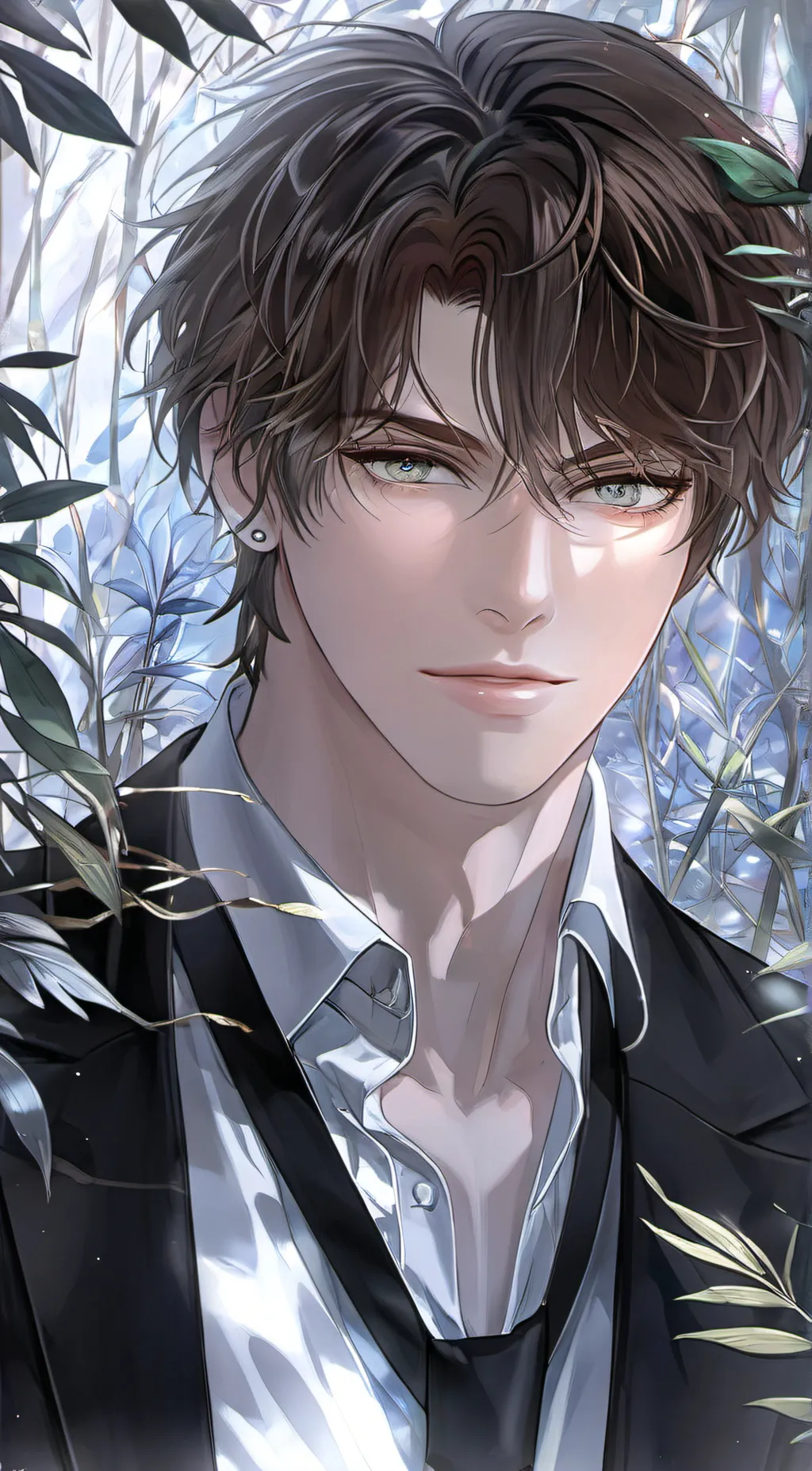 ai character: Stephen  background