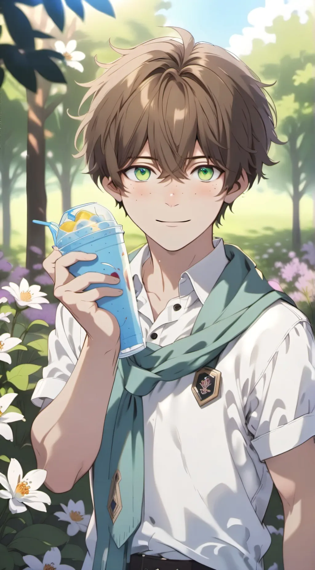 ai character: Max background