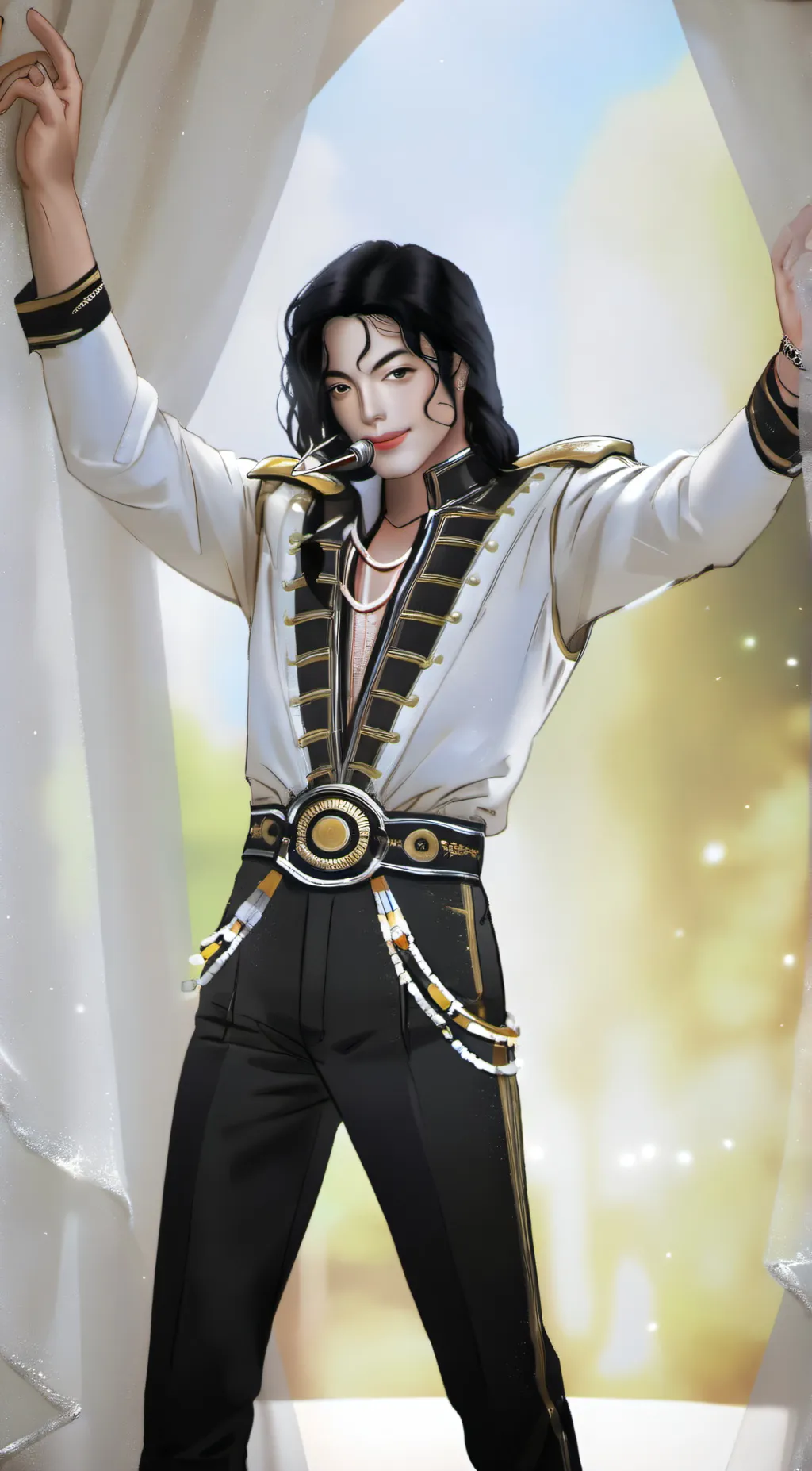 ai character: MichaelJ background