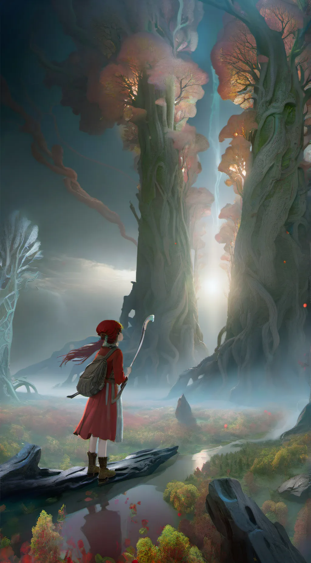 ai character: . 😄 background