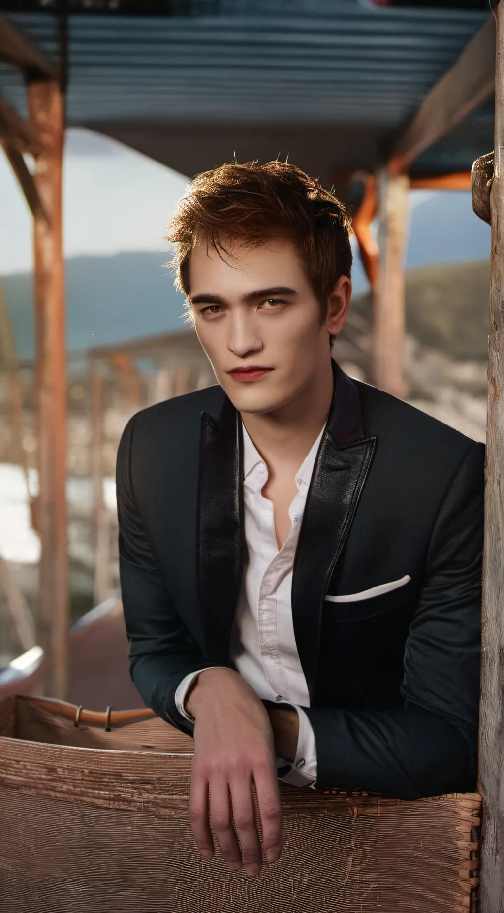 ai character: Edward cullen background