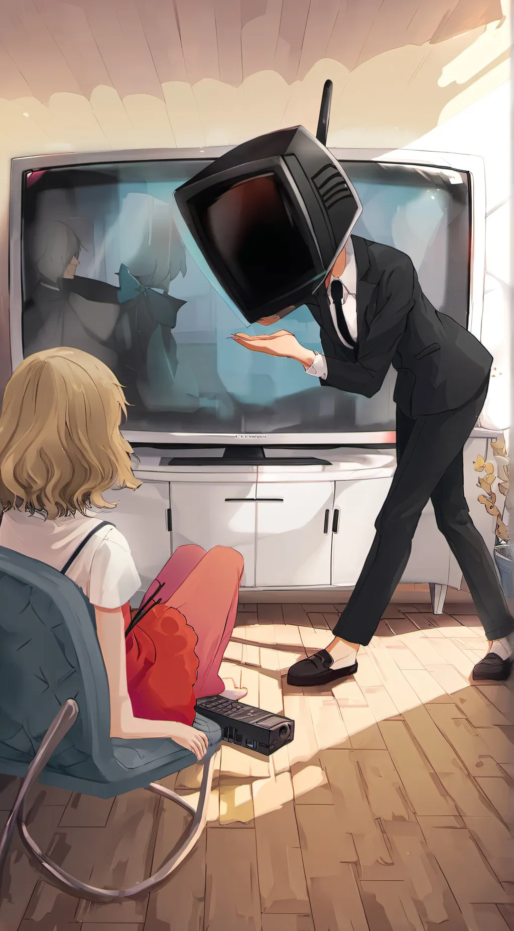 Talkie AI - Chat with tv woman