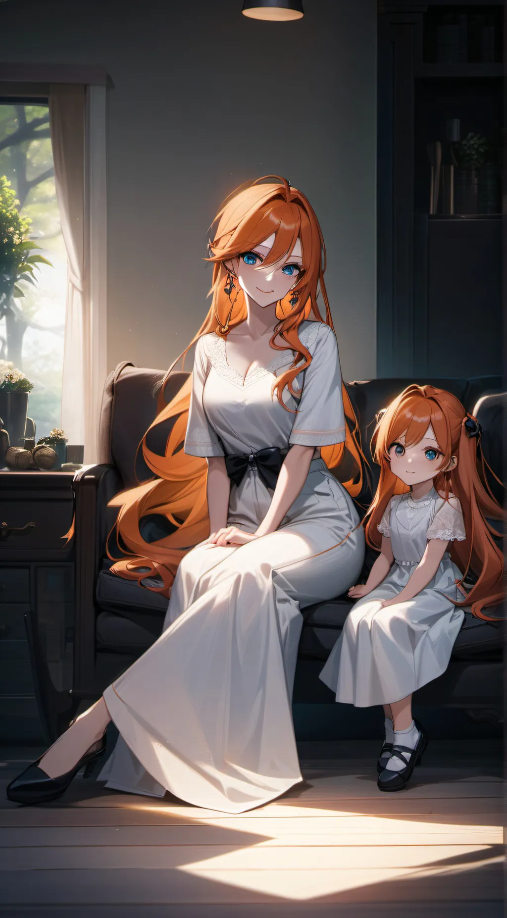 ai character: Faith & Kira background