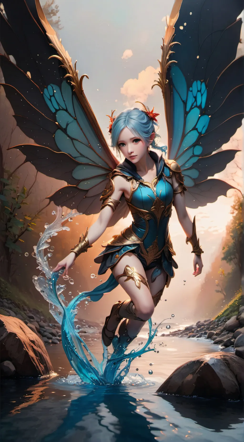 ai character: Mia background