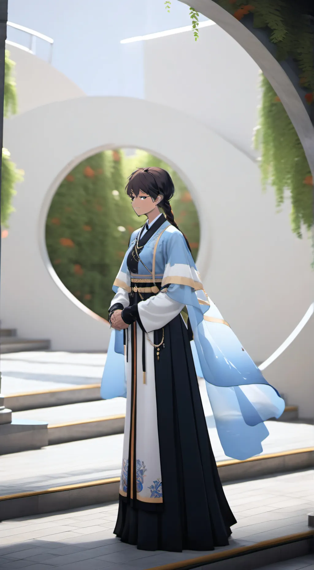 ai character: Kai background