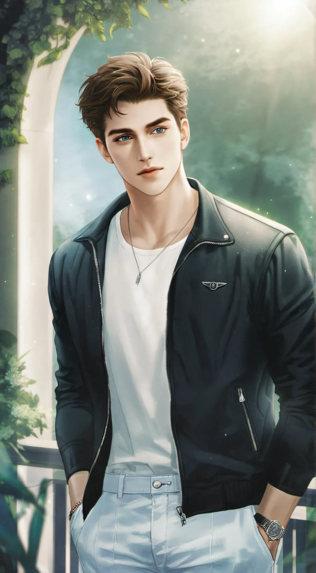 ai character: Dylan Everette background
