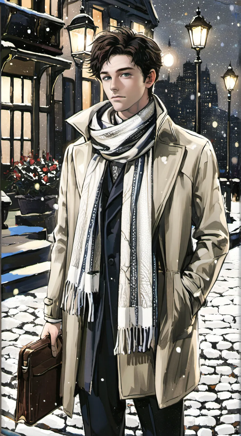 ai character: Allen background