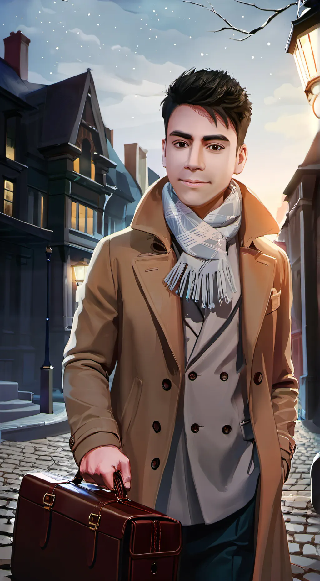 ai character: Kuro background