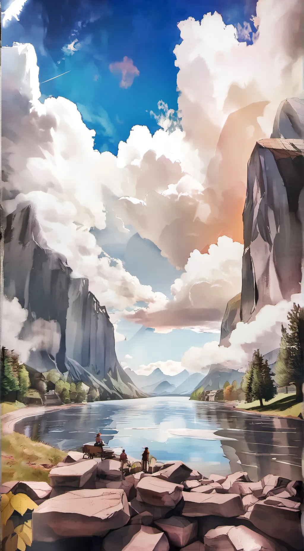 ai character: choose ur life  background