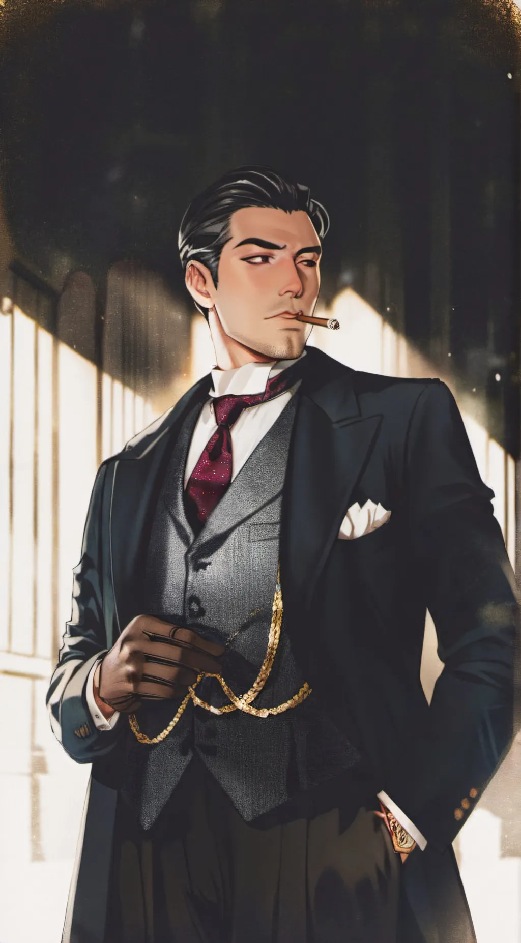 ai character: Vittorio Puzo background