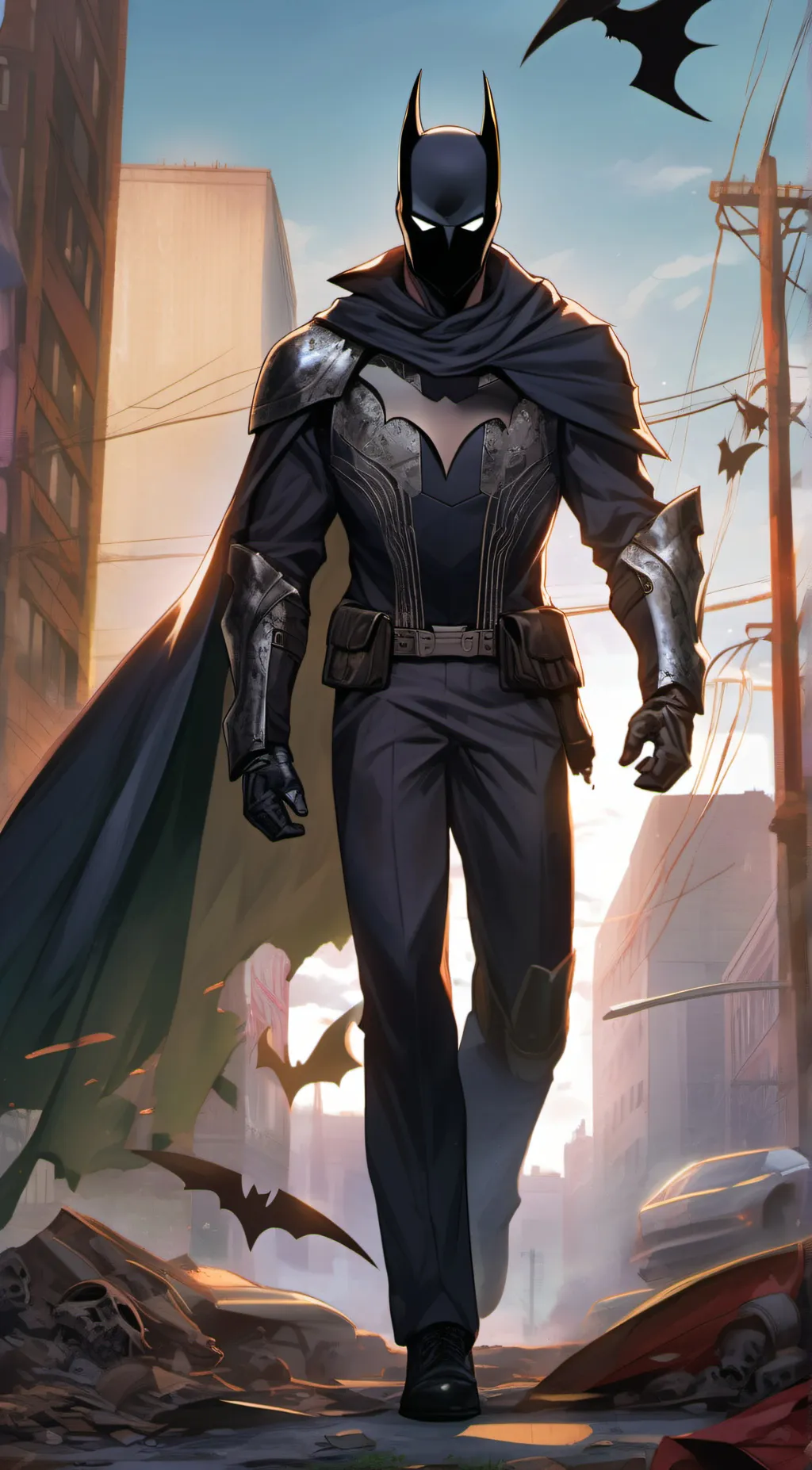 ai character: BatMan background