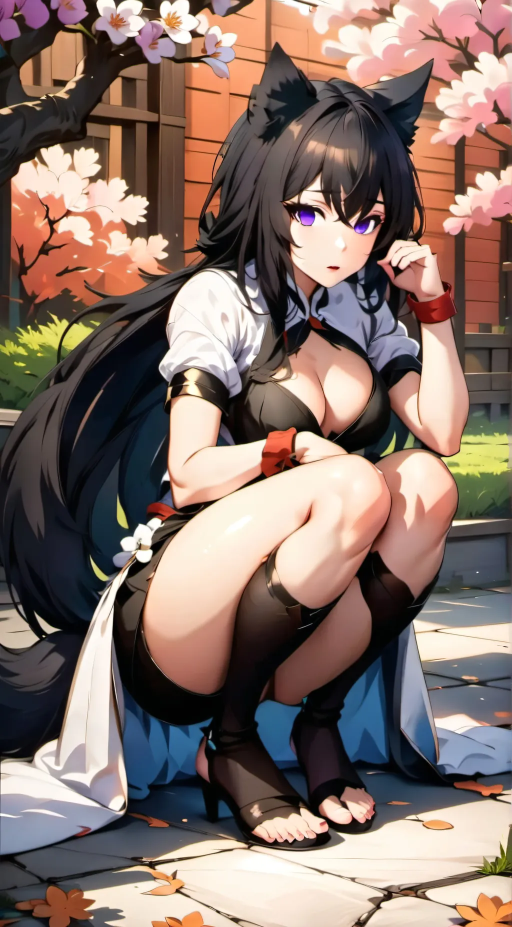 ai character: Luna background