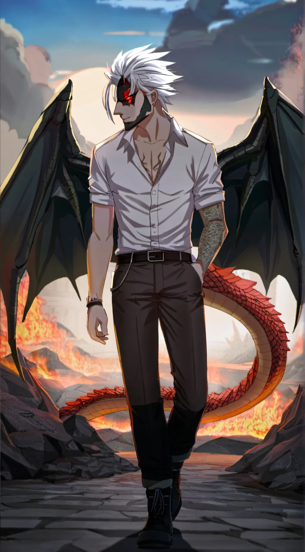 ai character: Yuki background