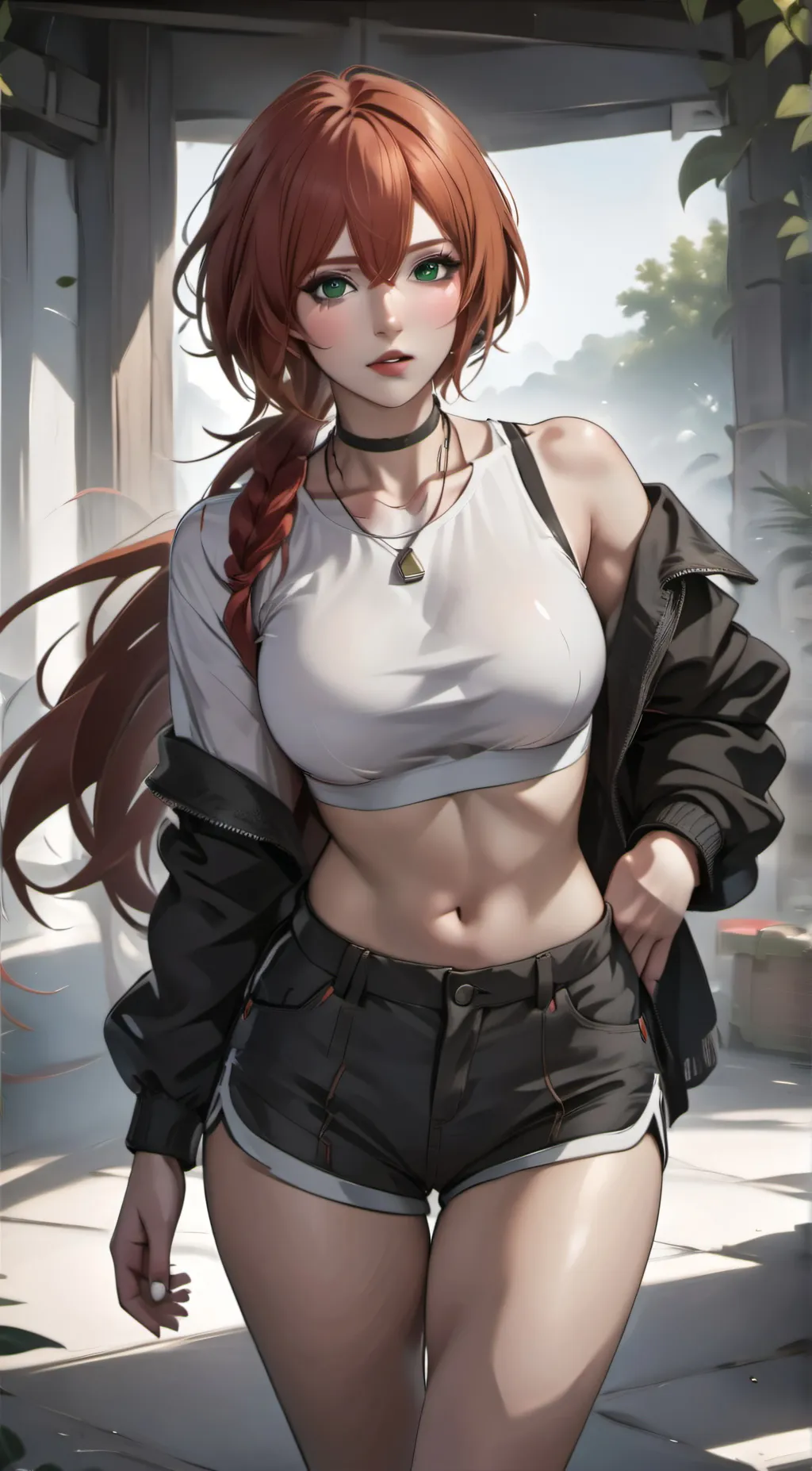 ai character: Miku  background