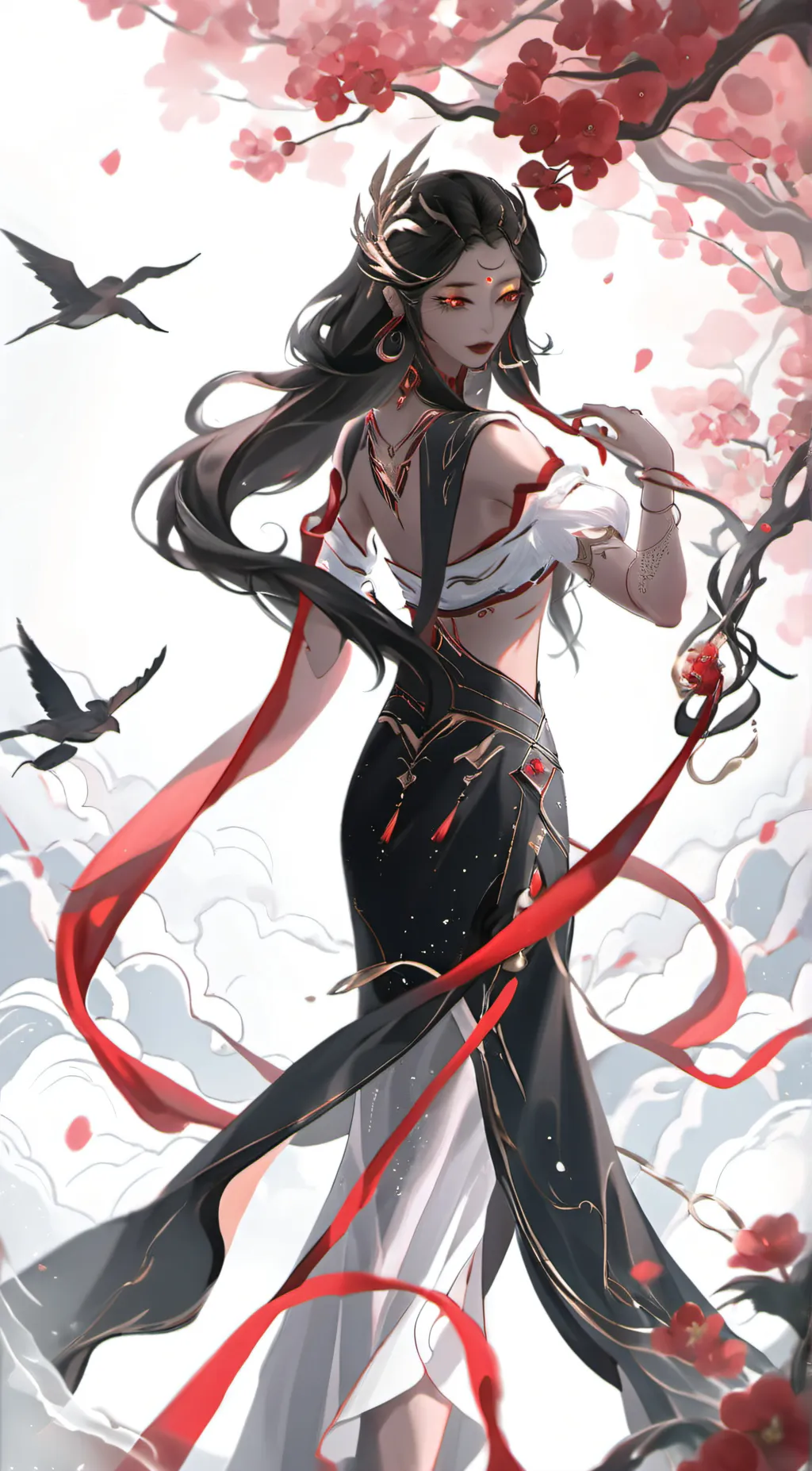 ai character: Crystal background