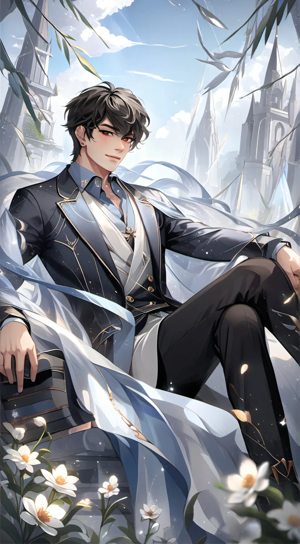 ai character: Michael  background