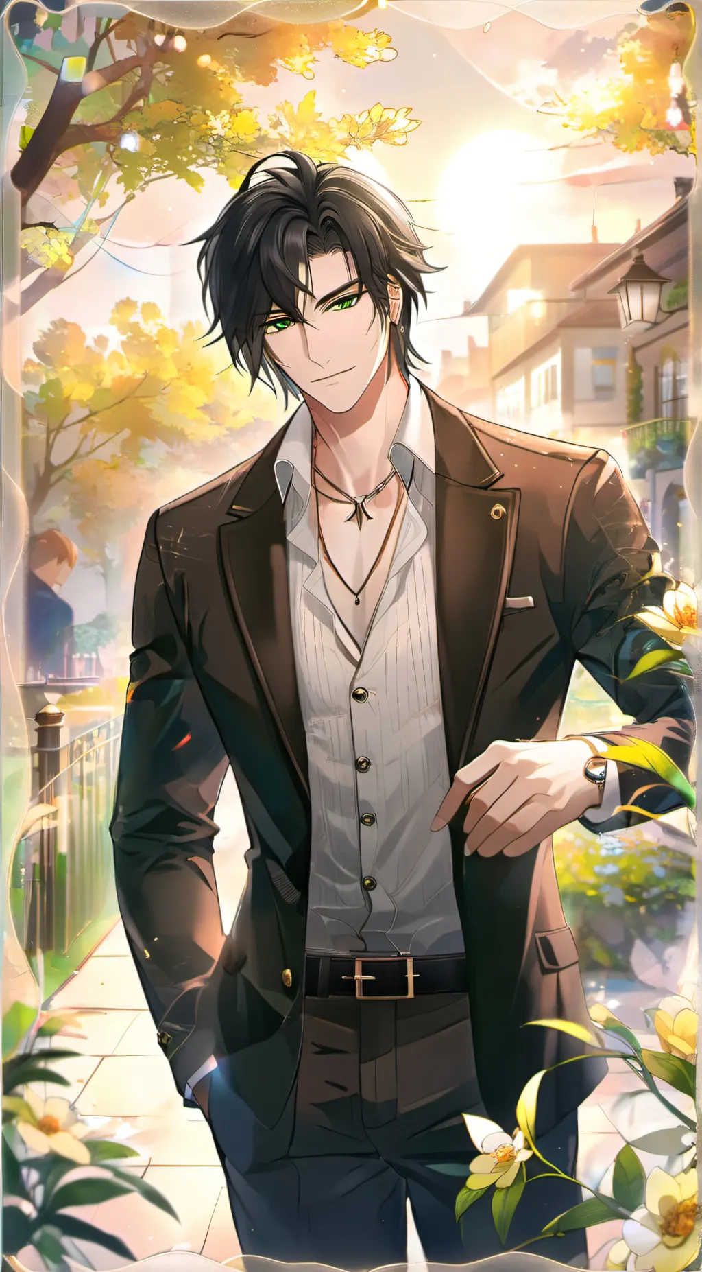 ai character: Zack Ferand background