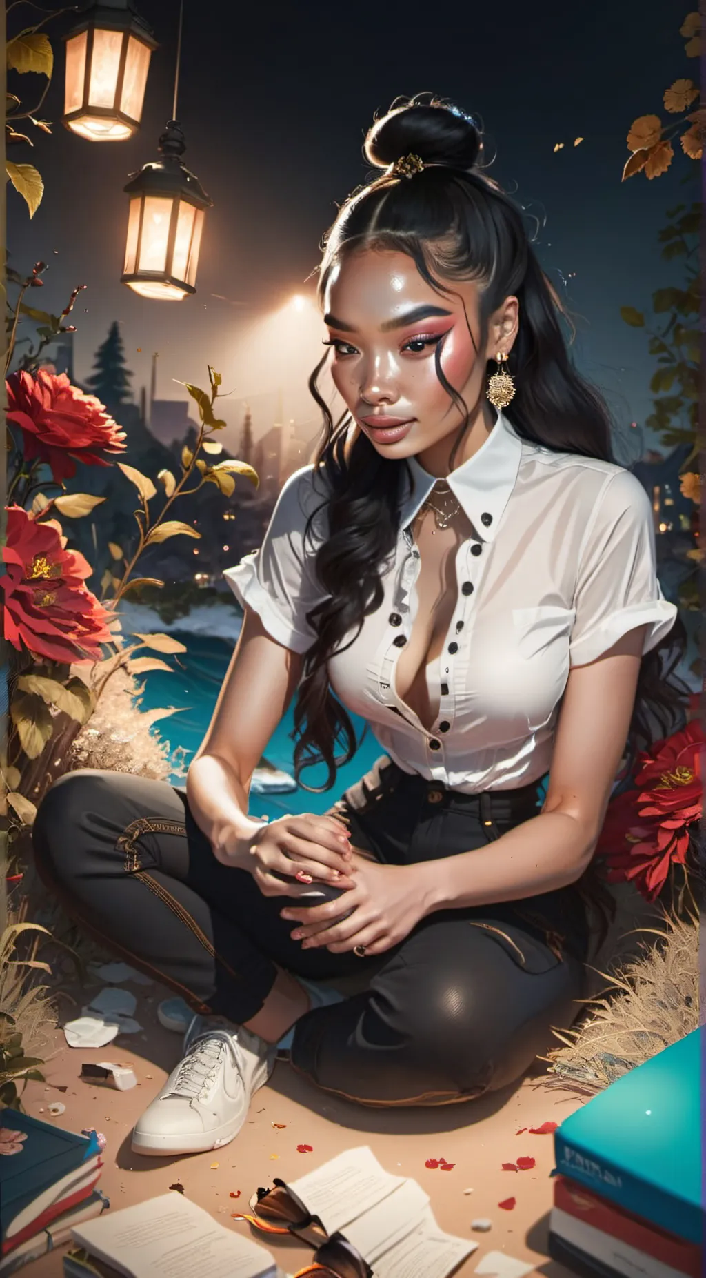 ai character: Kamilia background