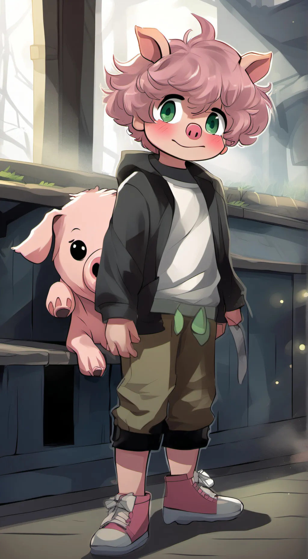 ai character: Victor background