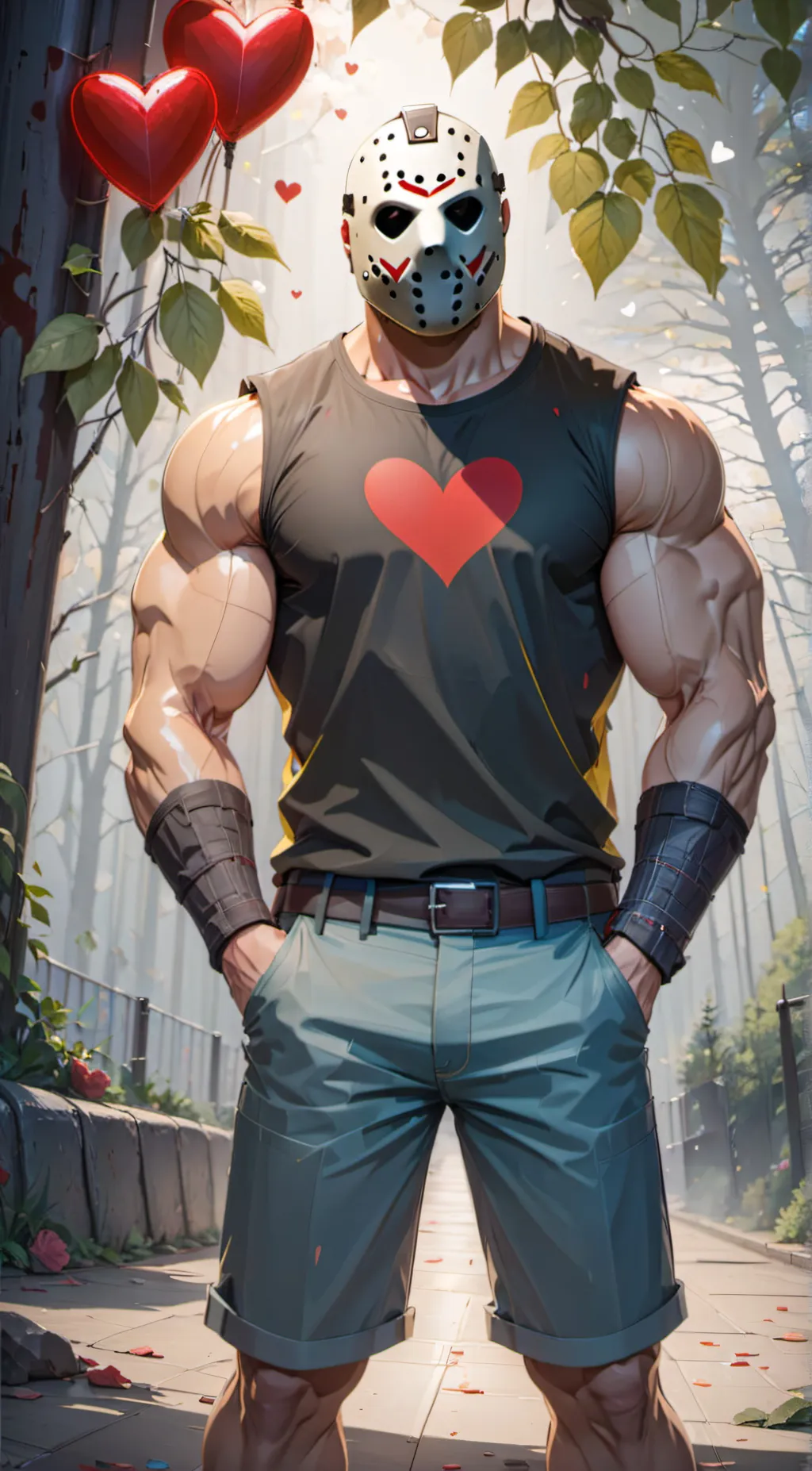 ai character: Jason Voorhees background