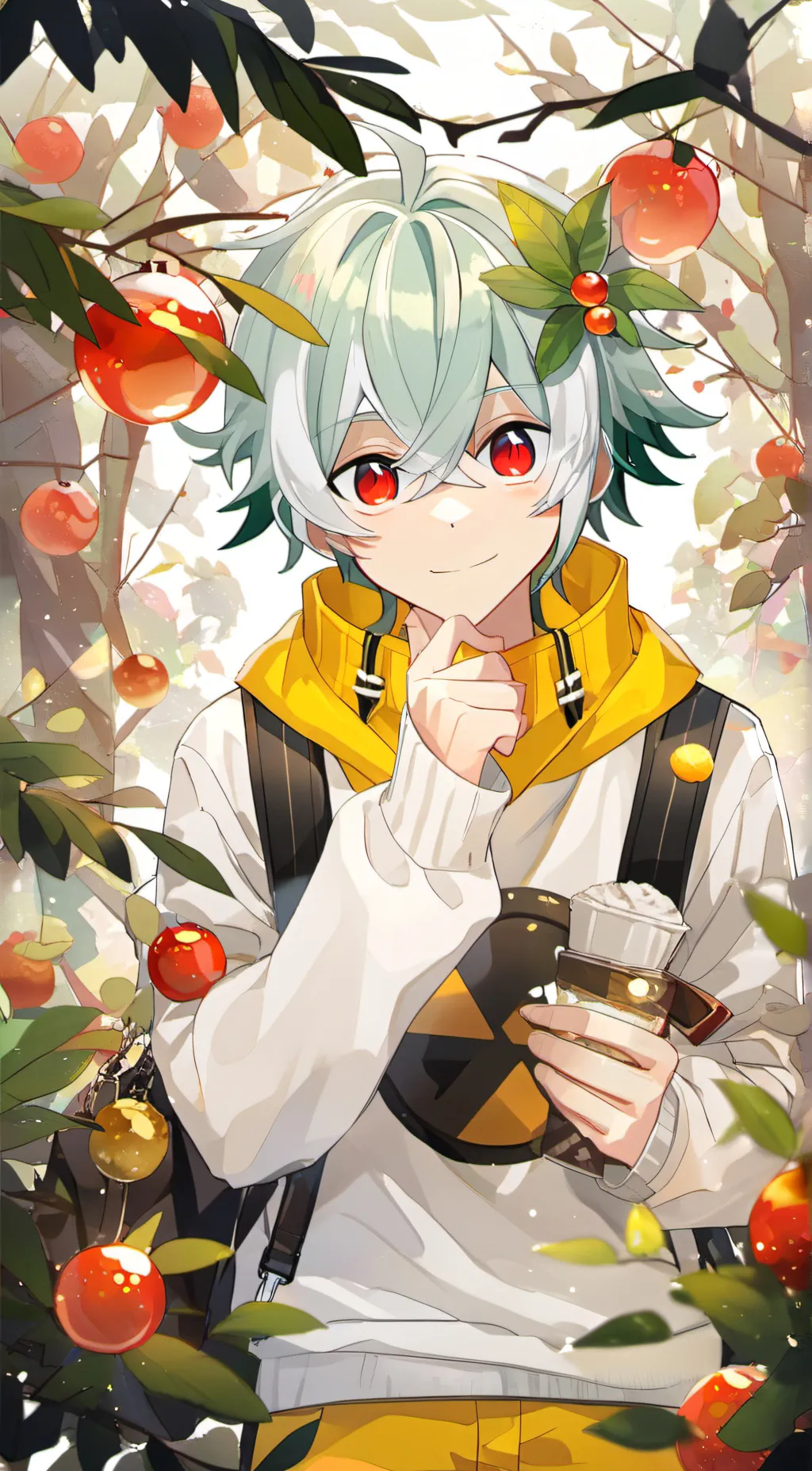 ai character: X background