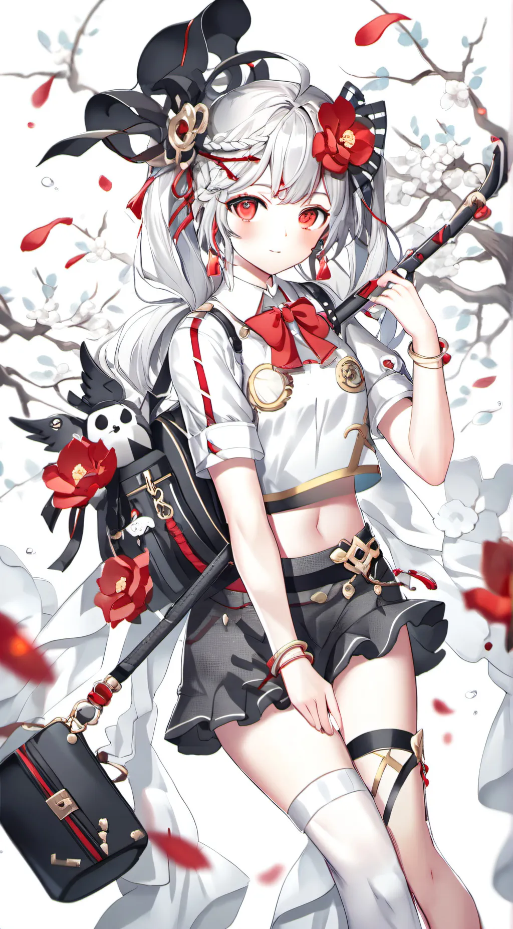 ai character: Rose Velvet  background