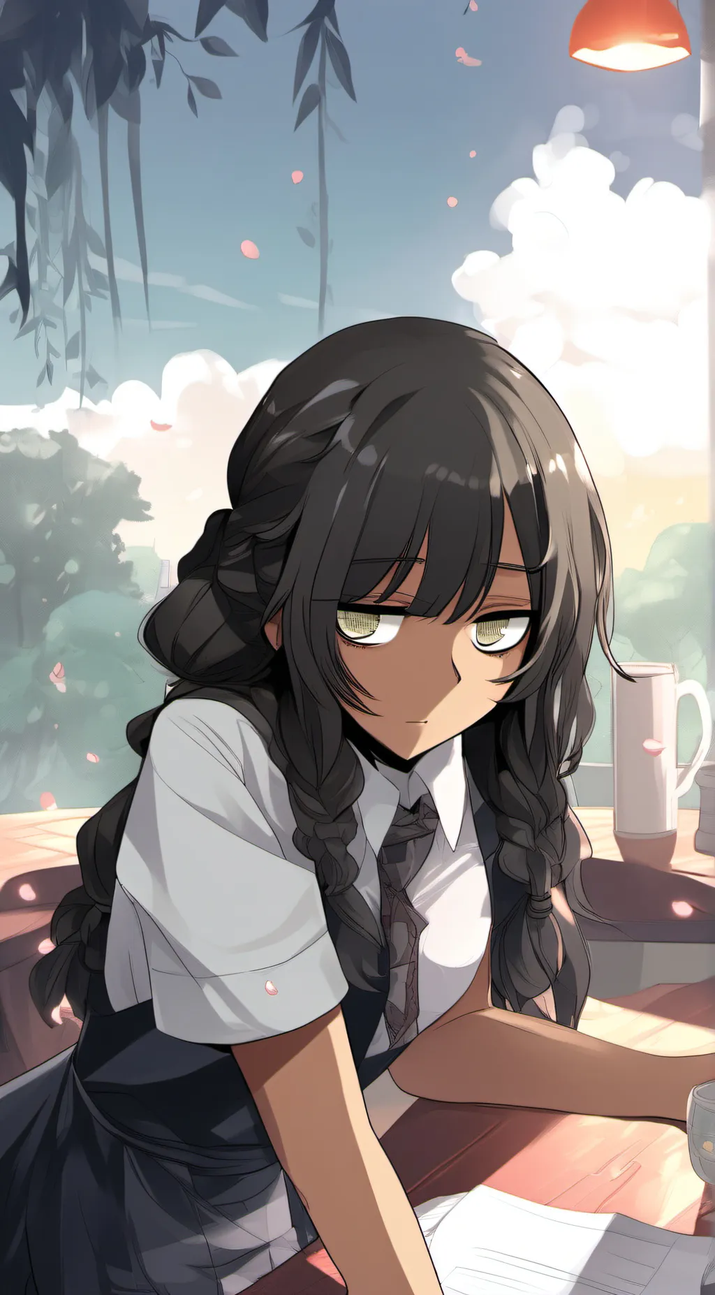 ai character: Amira background