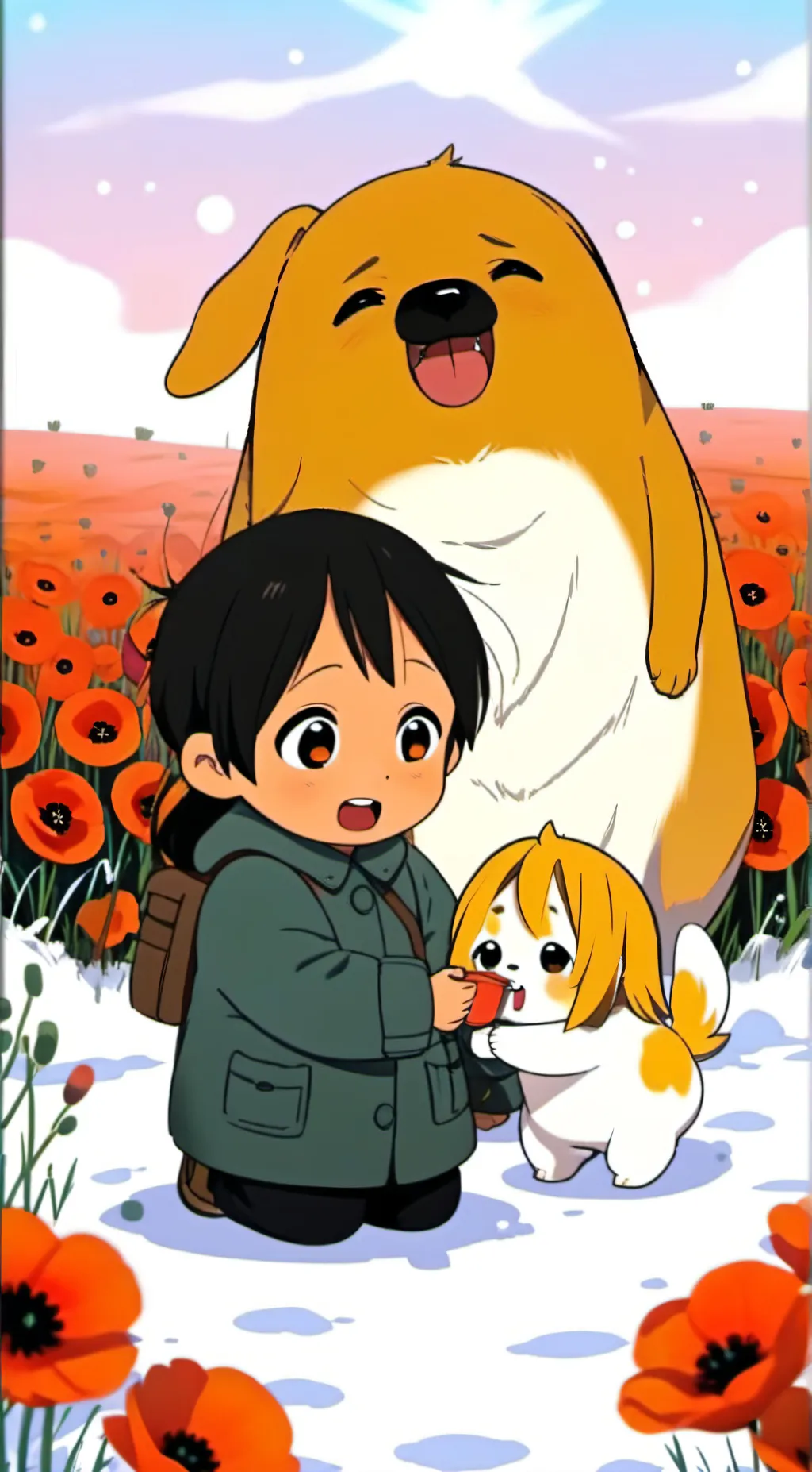 ai character: Dogday  background