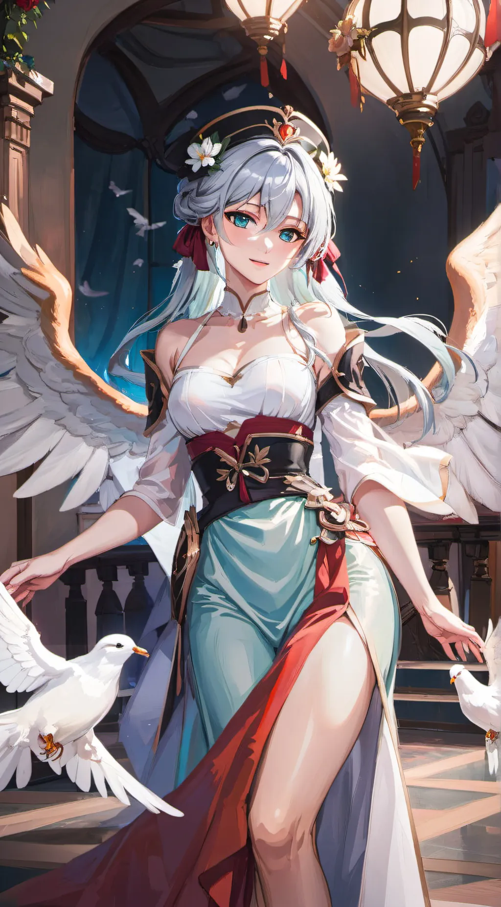 ai character: Cupid background