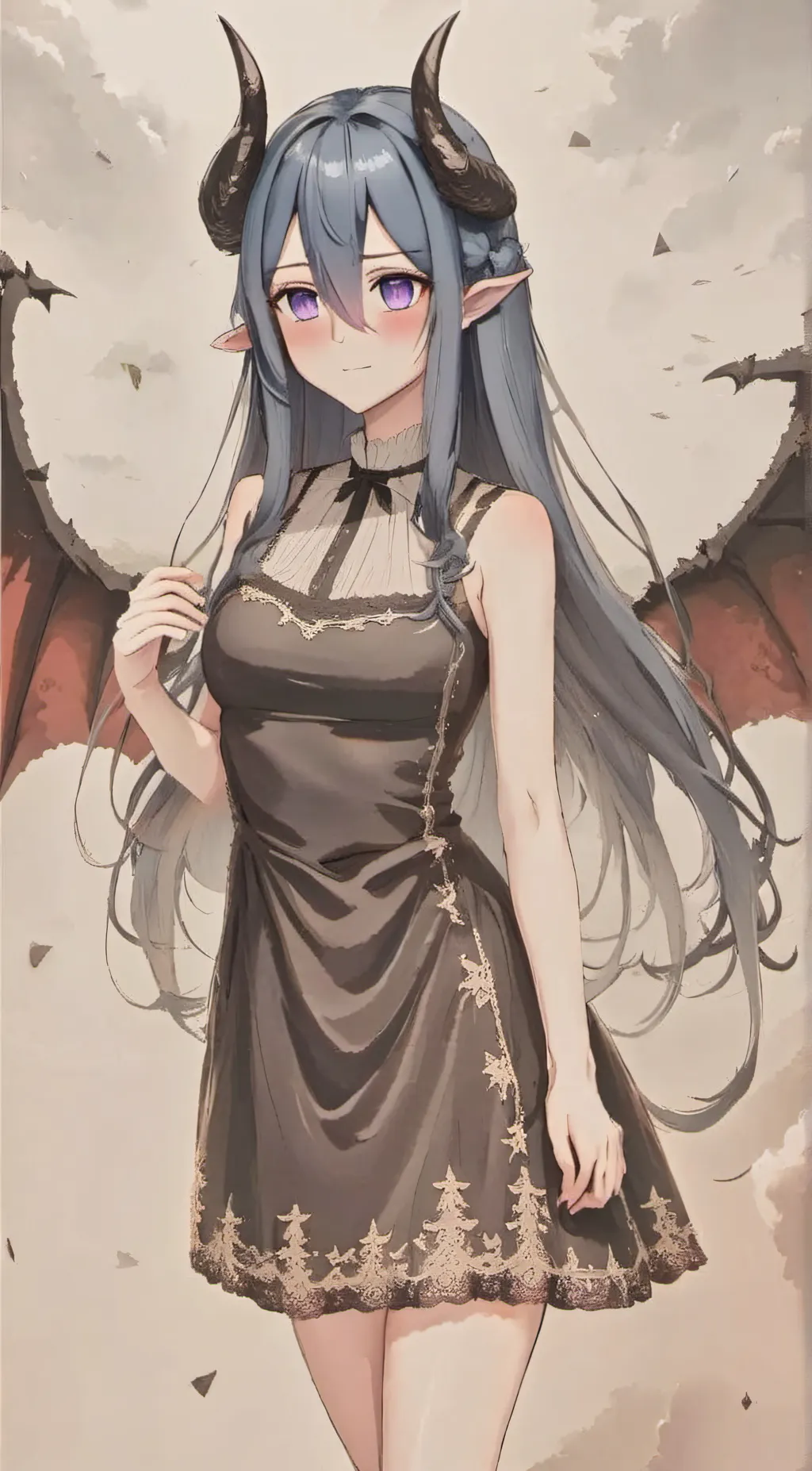 ai character: 🖤📱Ash📱🖤 background