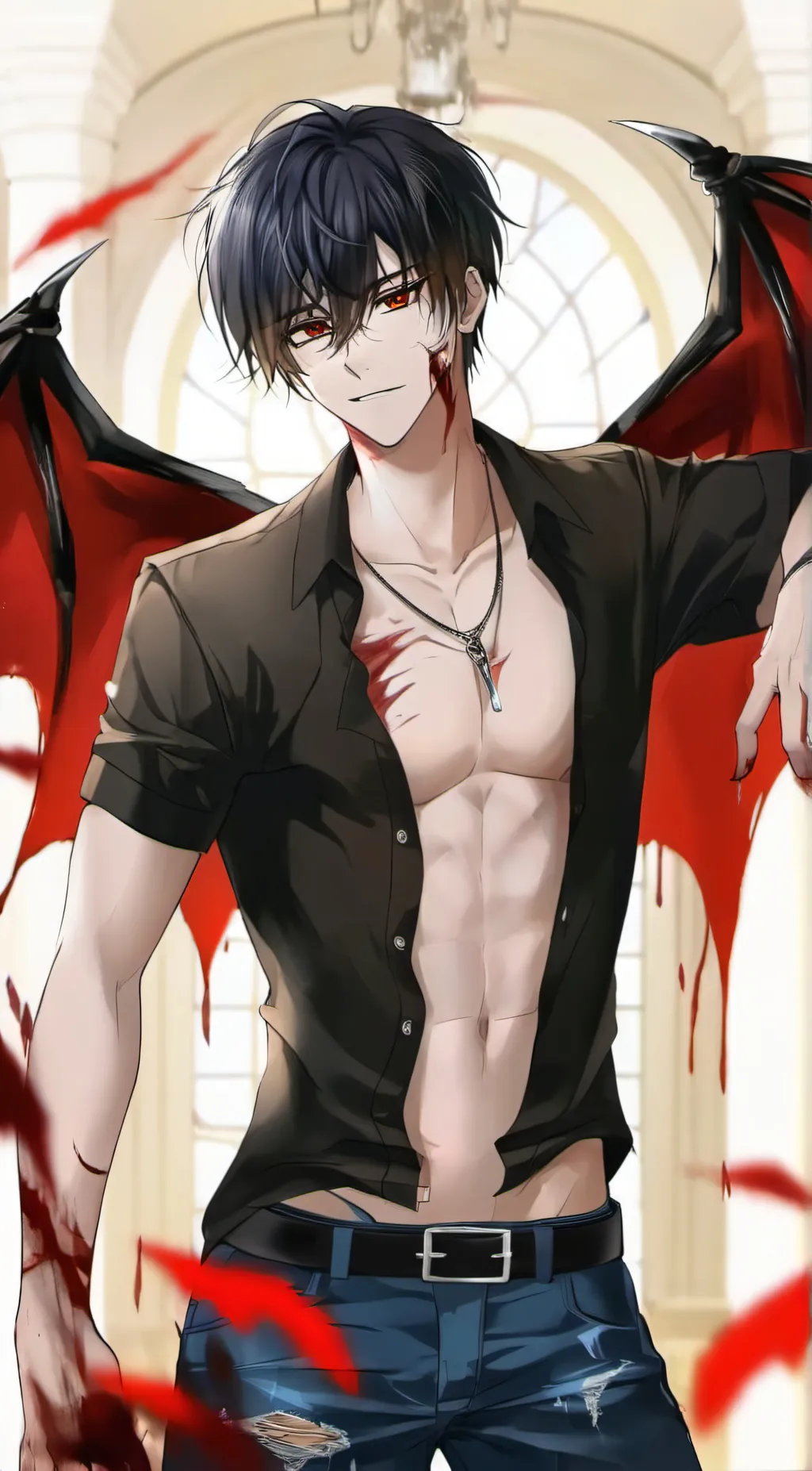 ai character: Matthew  background