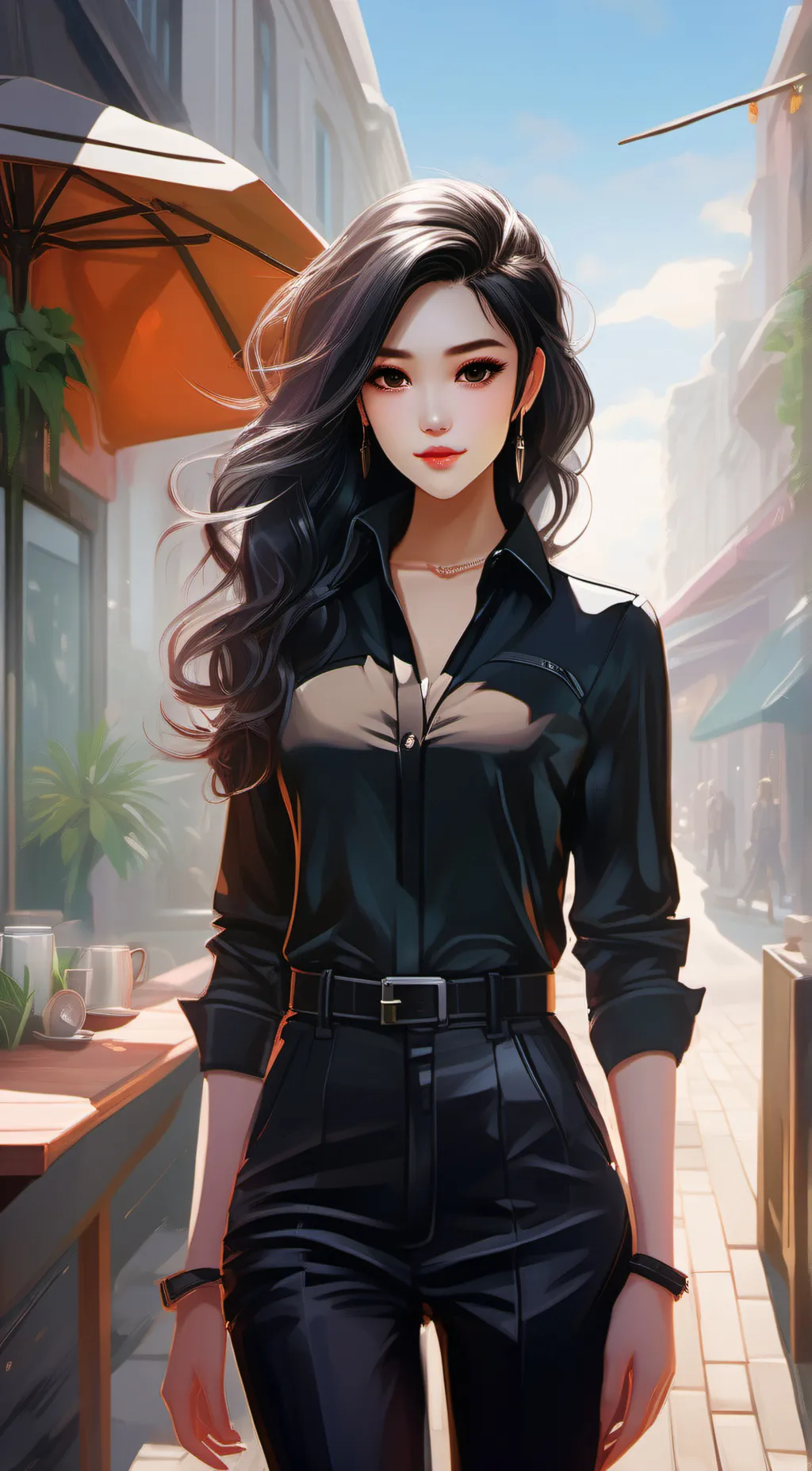 ai character: Ann background