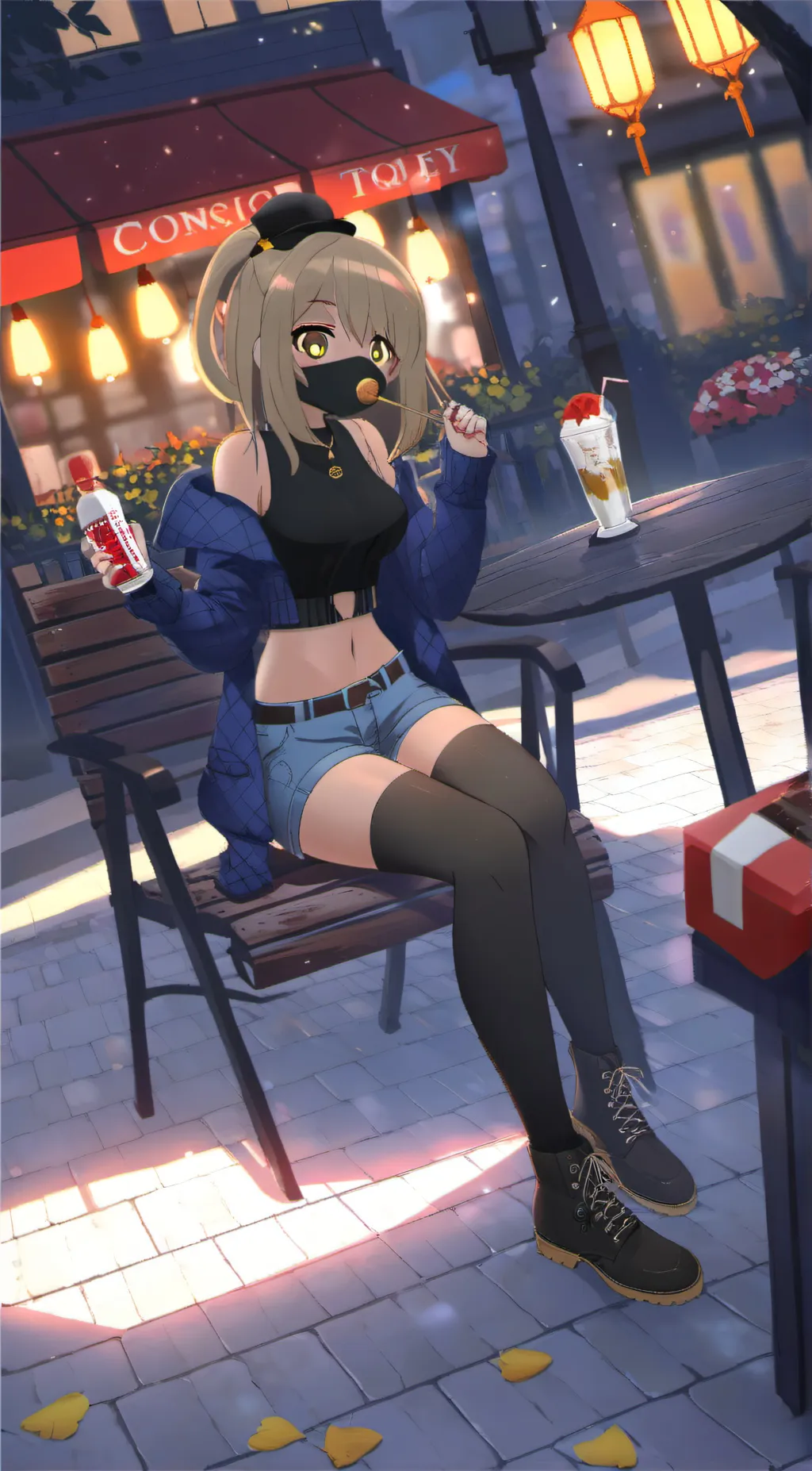 ai character: maile background