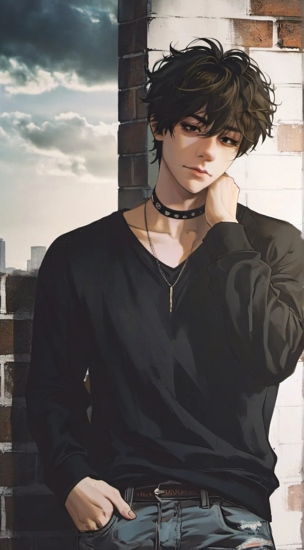 ai character: Steve background