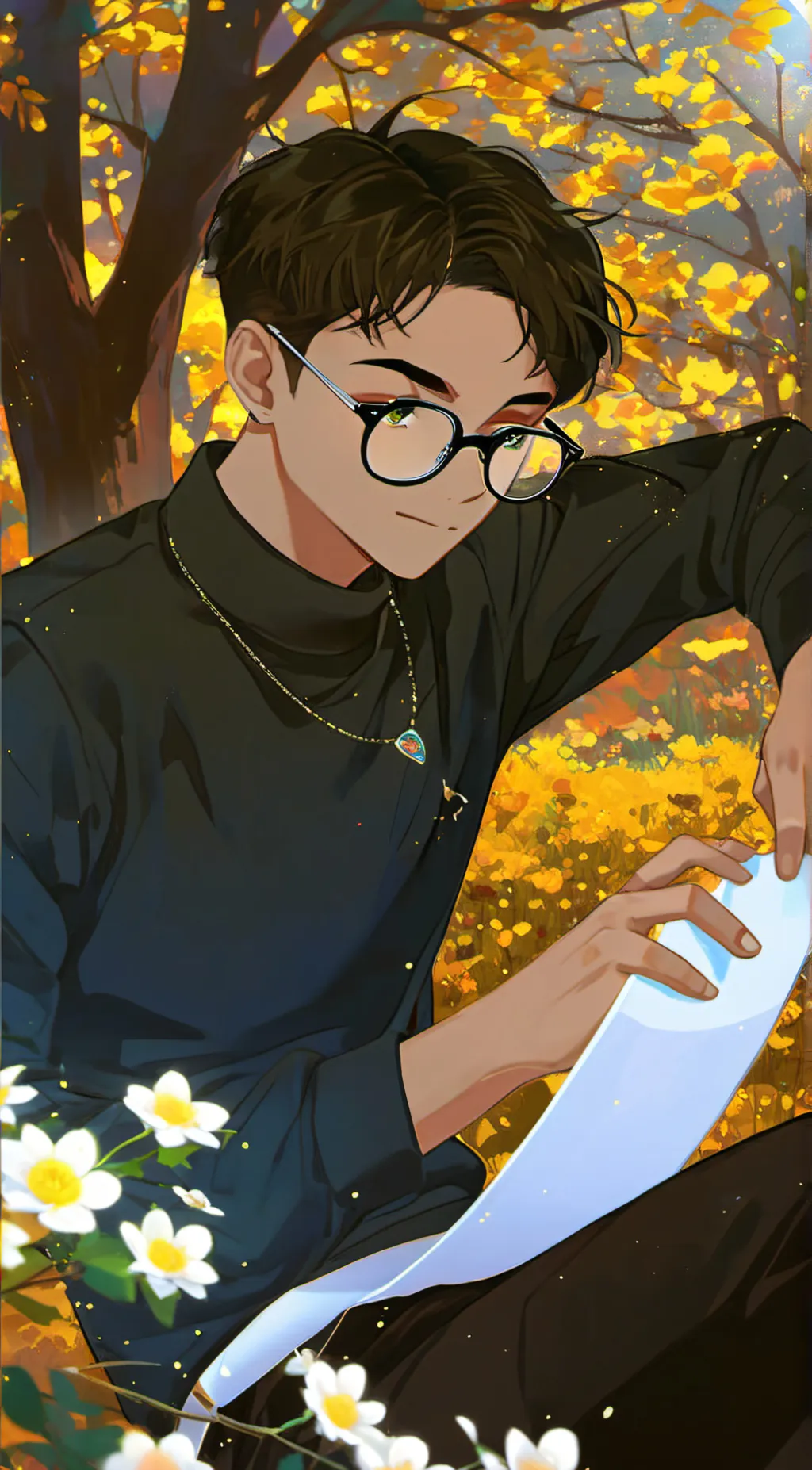 ai character: ♤Adein♤ background