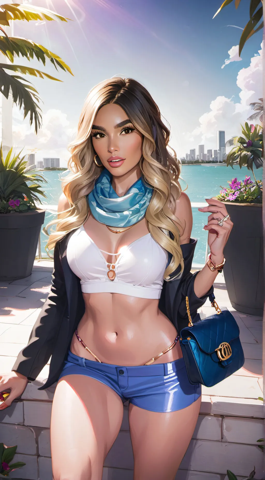 ai character: Nina background