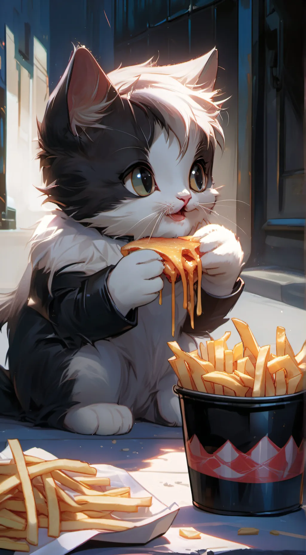 ai character: Hanna background