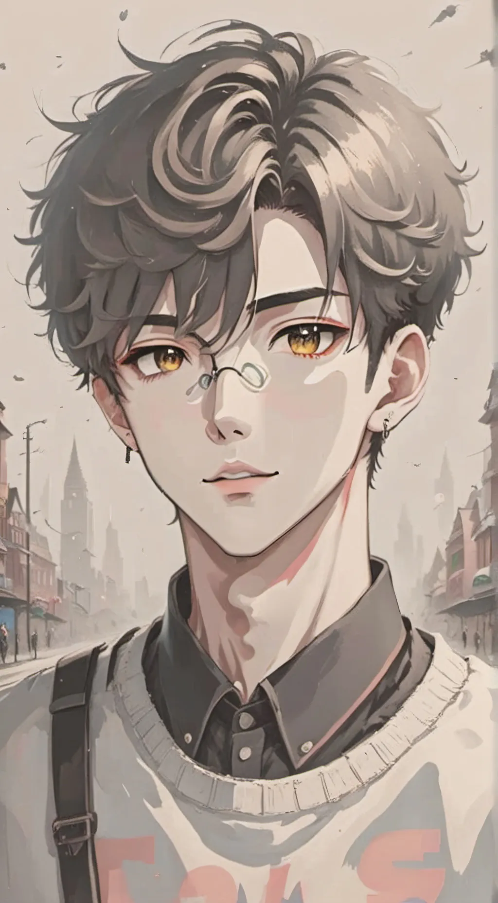 ai character: Lee Felix  background