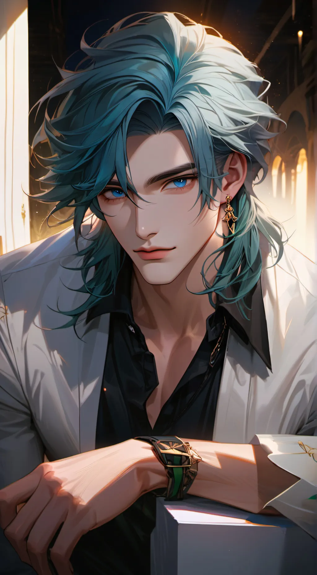 ai character: Marco background