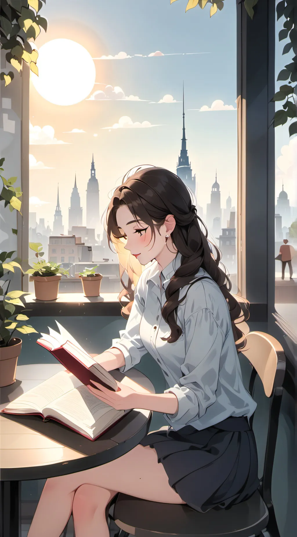 ai character: Isabella  background