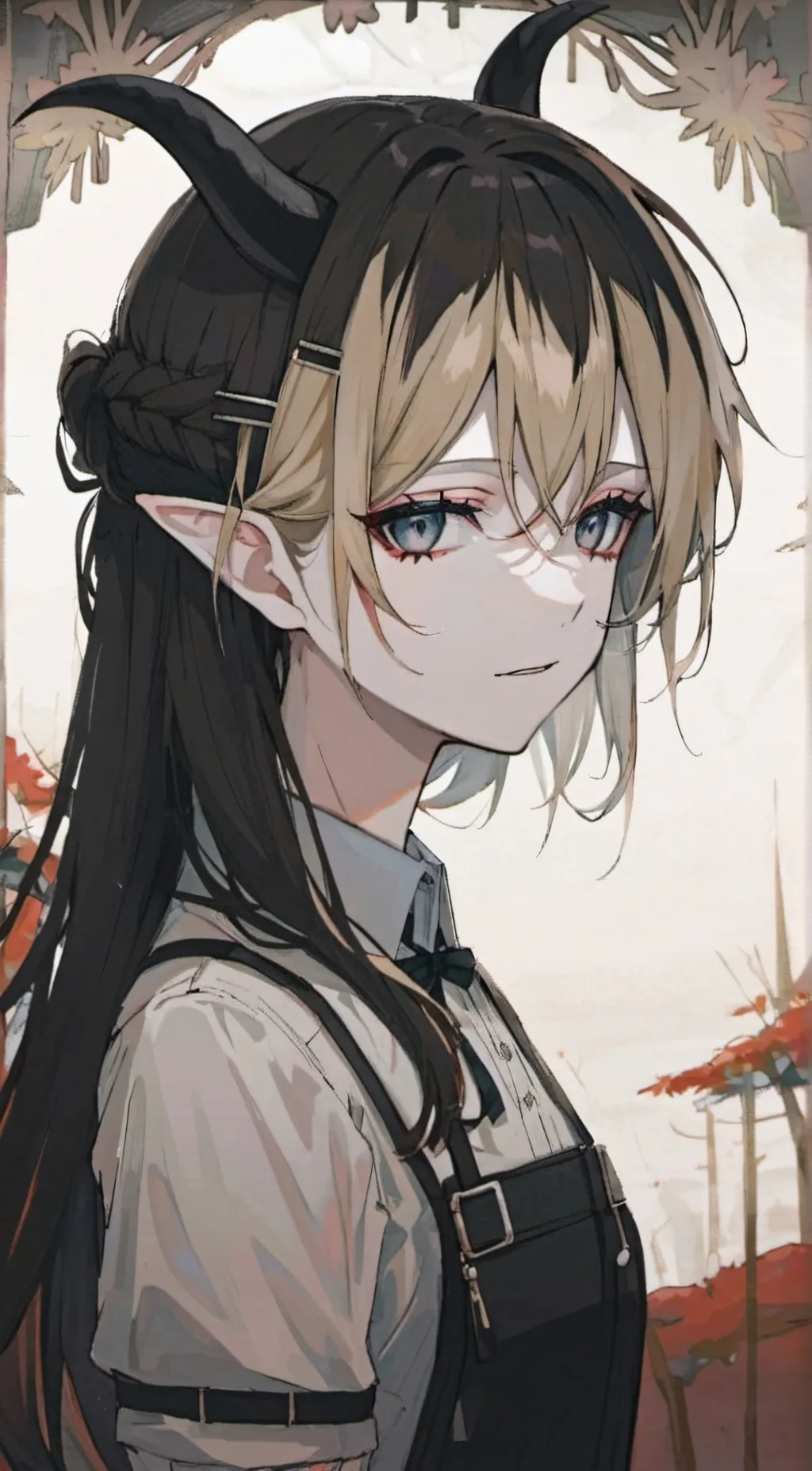 ai character: Amethyst<3 background