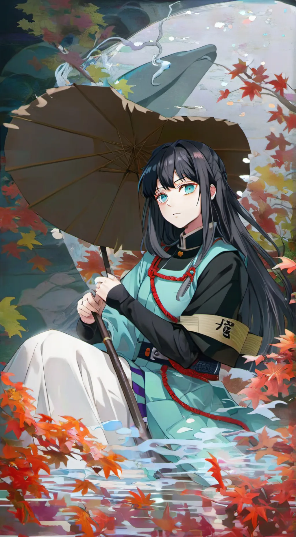 ai character: mist hashira ☁️ background